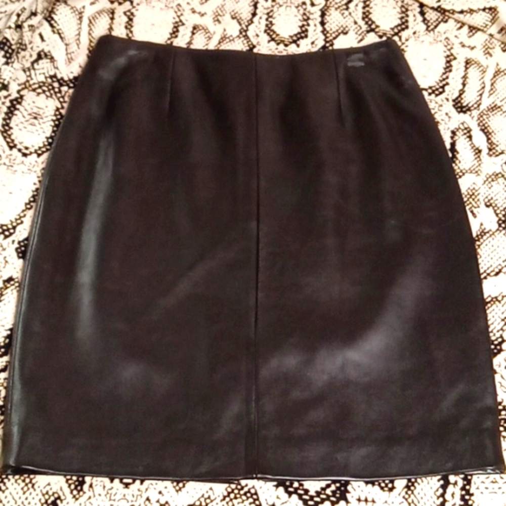 Leather Skirt